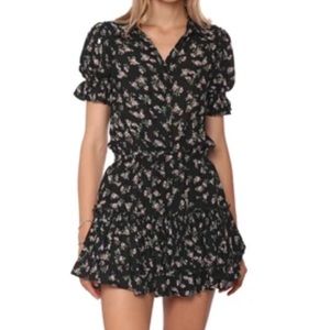 NWT Floral Ruffle Dress